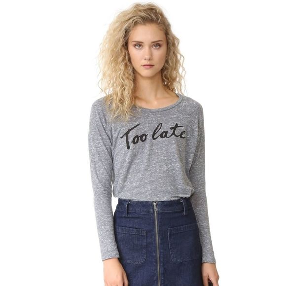 Sundry Too late tee - Picture 1 of 6